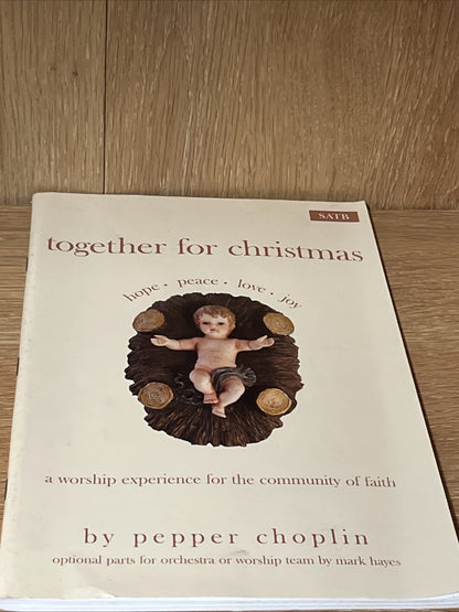 Lot of 10 Together for Christmas A Worship Experience for the Community of Faith
