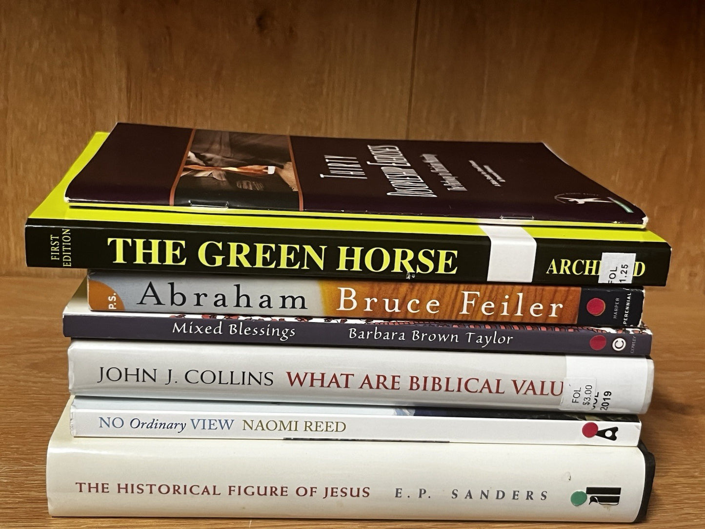Religious Books Lot of 5Lbs Christian Mixed 7 Pc Book Paperback Hardcover