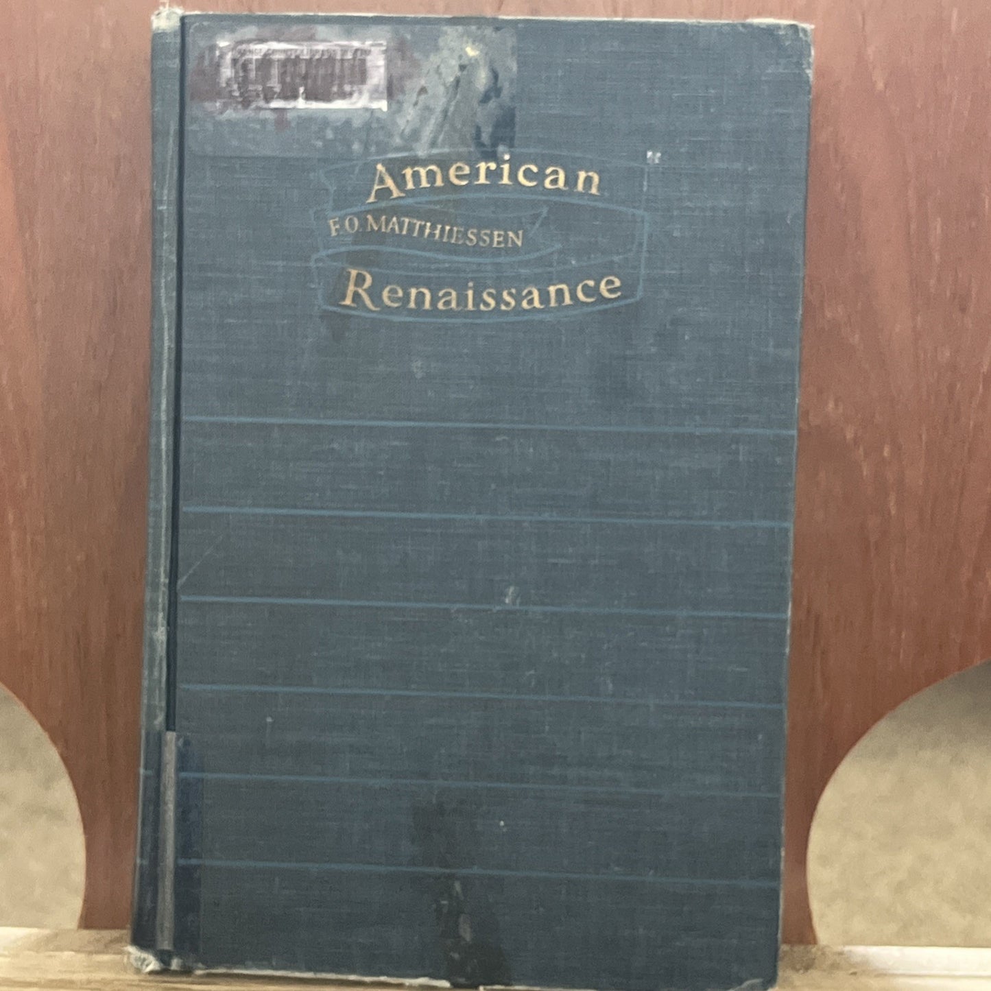 American Renaissance by F.O. Matthiessen (HC 1962 Print.) NO DJ ACCEPTABLE