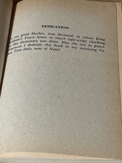 Duramaxwi : A Basic Shona-English Dictionary 1st Edition by D. Dale 1981