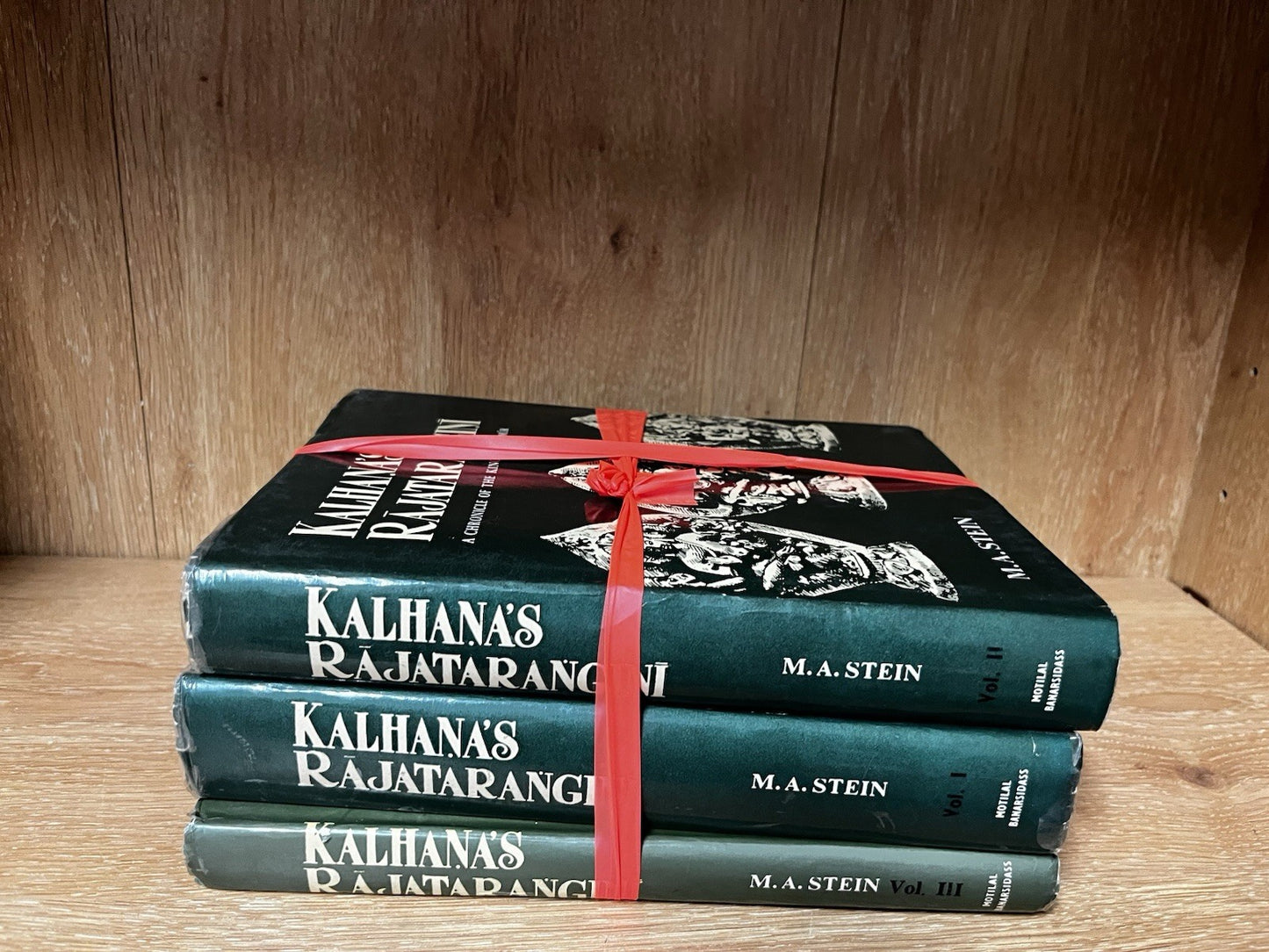KALHANAS RAJATARANGINIA CHRONICLE OF THE KINGS OF KAŠMIR Volumes 1-3 Sets