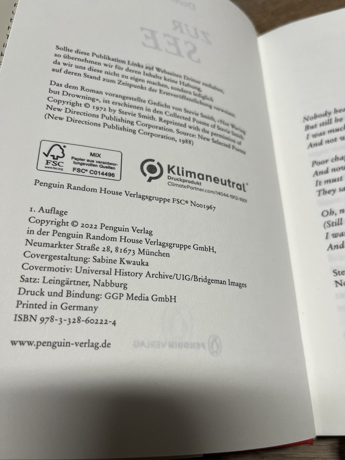Dörte Hansen Zur See Roman (German Edition)