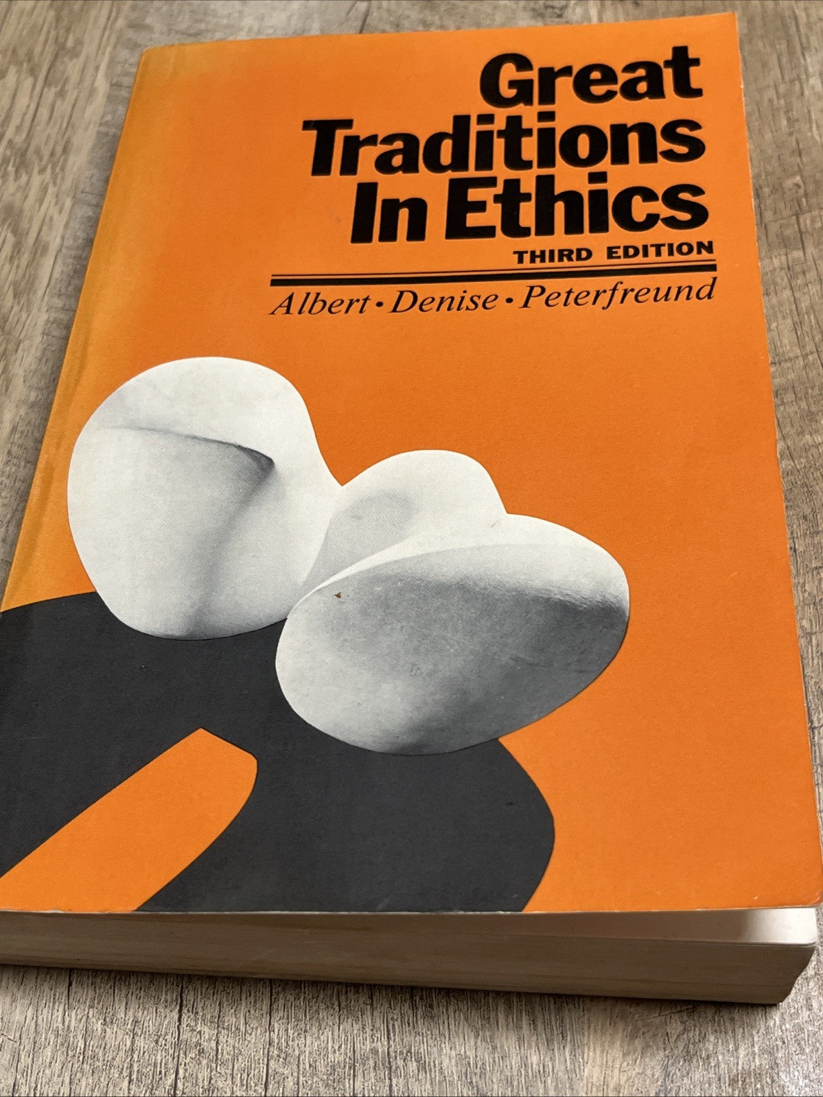 Great Traditions in Ethics 3rd Ed 1975 Paperbackby Albert Denise  Philosophy 