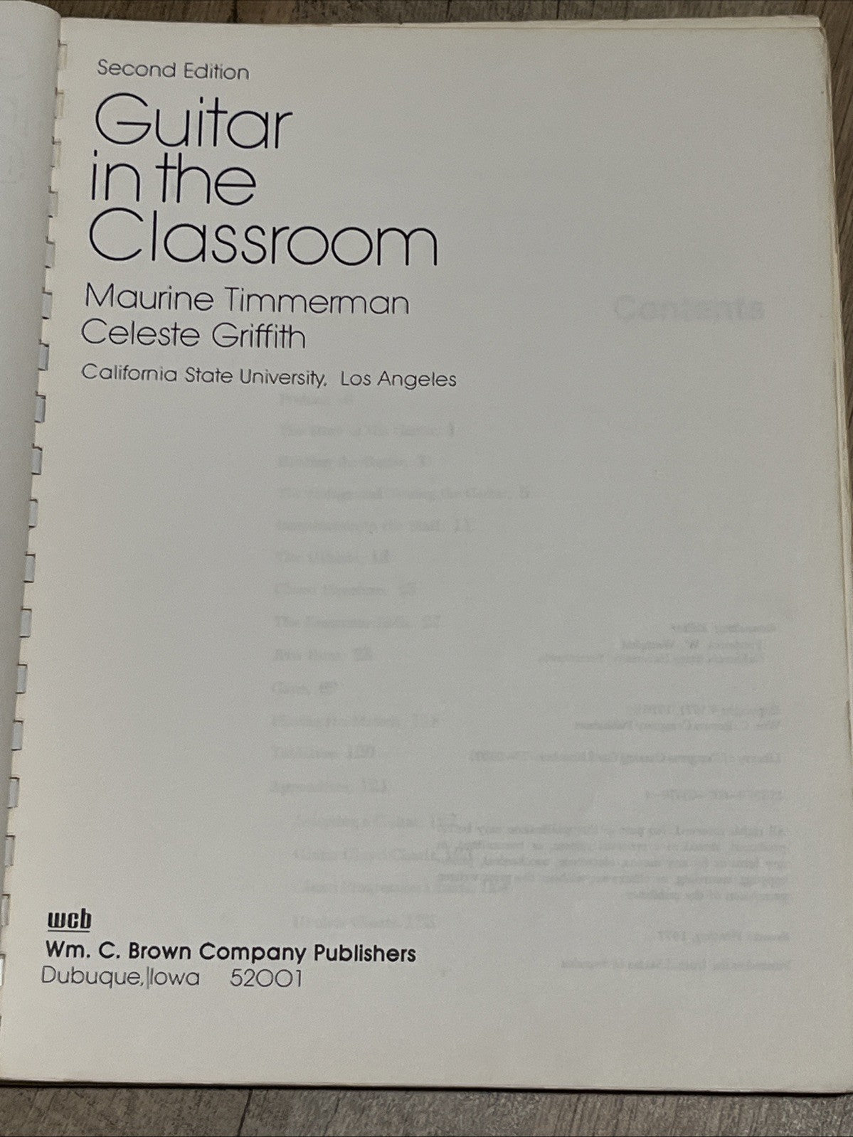 Guitar in the Classroom Second Edition 1976