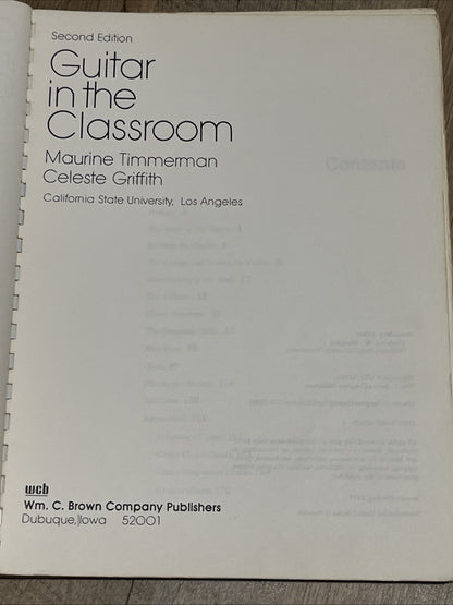 Guitar in the Classroom Second Edition 1976