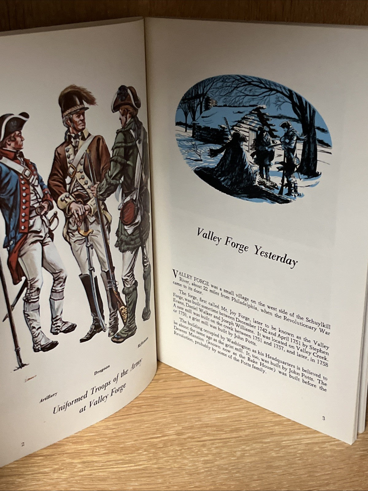 Valley Forge Yesterday and Today, Ronald E. Heaton, 1968, American Revolution