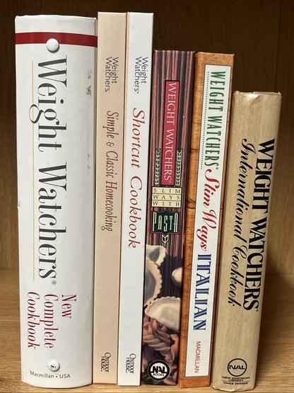 Weight Watchers Cookbook lot 6