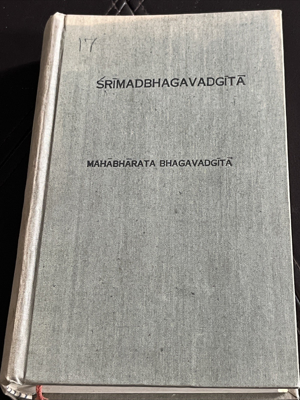 Srimadbhagavadgītā Mahābhārata Bhagavadgītā 1st Edition 1941