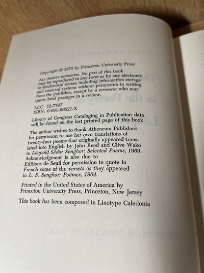 Concept of Negritude In Poetry Leopold Sedar Senghor Sylvia Washington Ba Africa