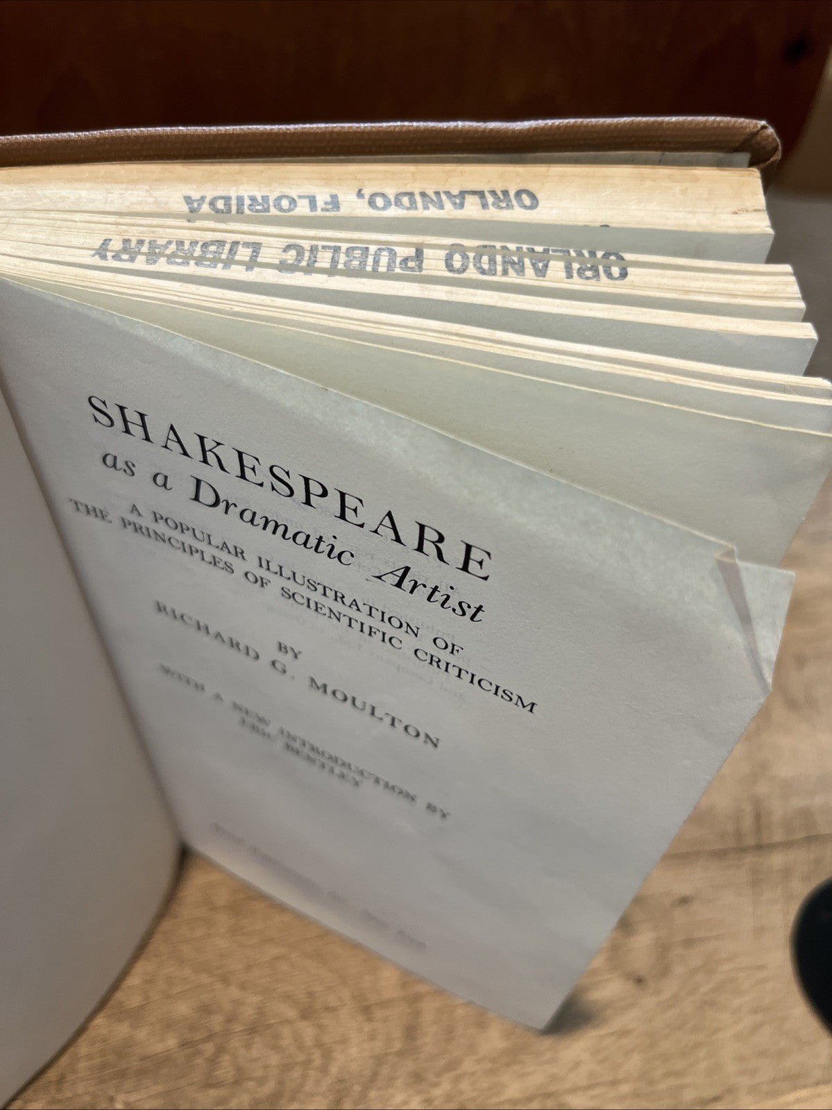 Shakespeare as a Dramatic Artist: A Popular Illustration Of…Richard Moulton 1966