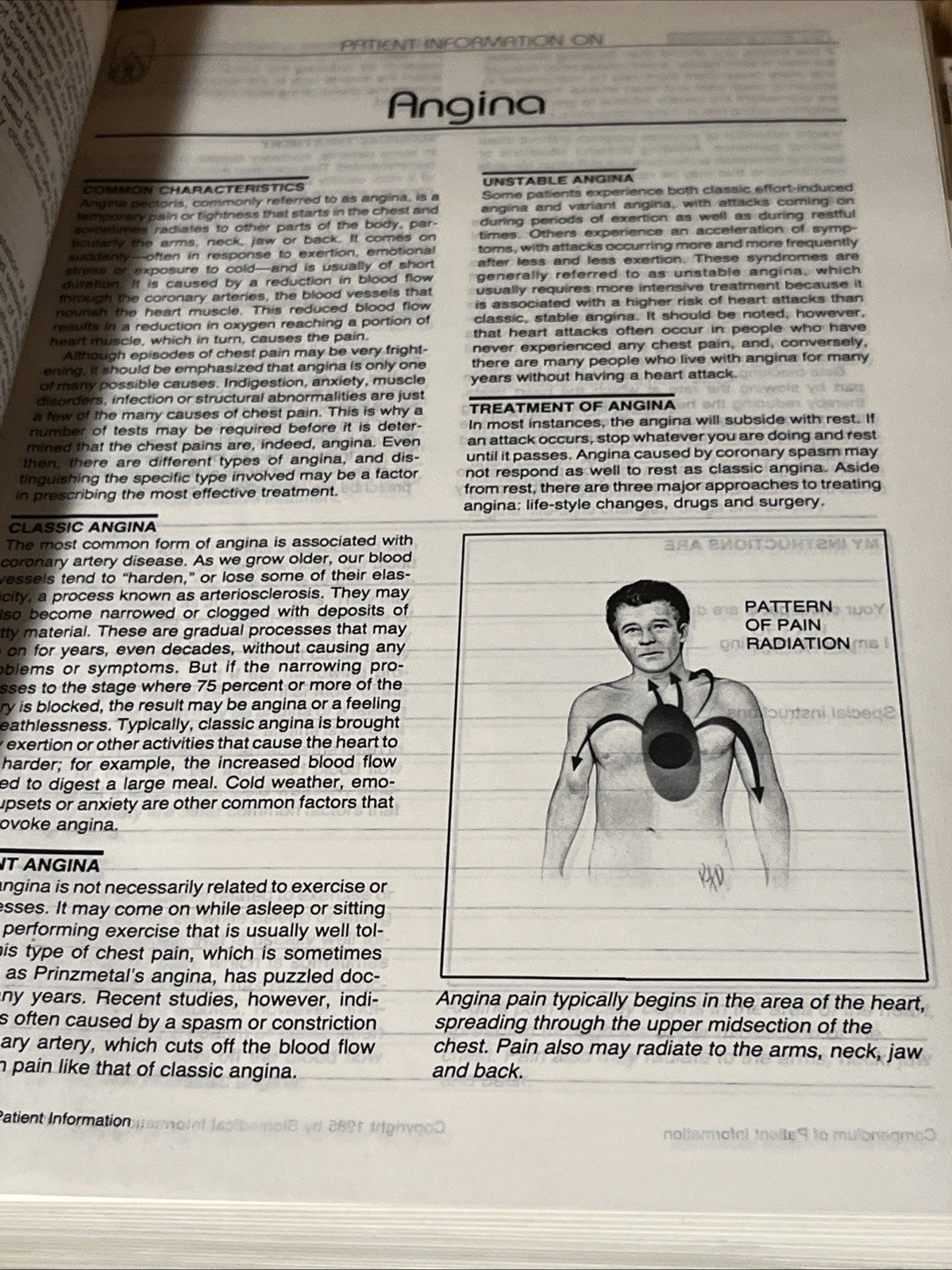 The Family Physician's COMPENDIUM of Patients Information 1985/ 1986
