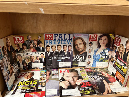 2000's Lot Of 15 TV Guide Magazines