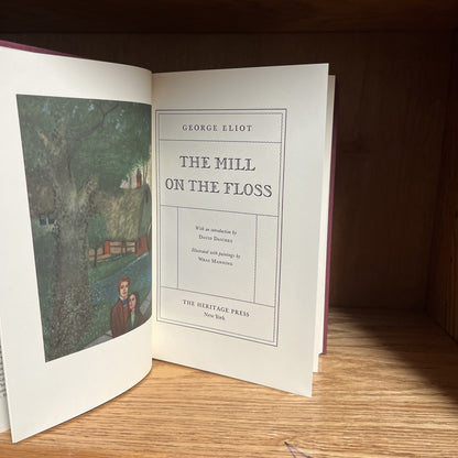 The Mill on the Floss by George Eliot (1963) Heritage Press, Hardcover,Slipcase