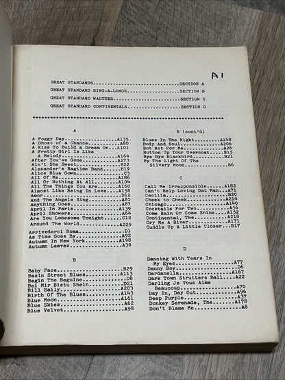 America's Best Loved Songs & Encyclopedia Great Standards Songbook Sheet Music