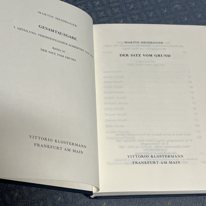 Martin Heidegger, Gesamtausgabe: 4 Volumes Sets Abteilungen: Veroffentlichte