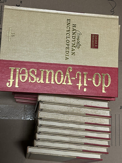 1983 Complete Handyman Do It Yourself Encyclopedia Vol 1 - 26 Plus 13 Annual YB