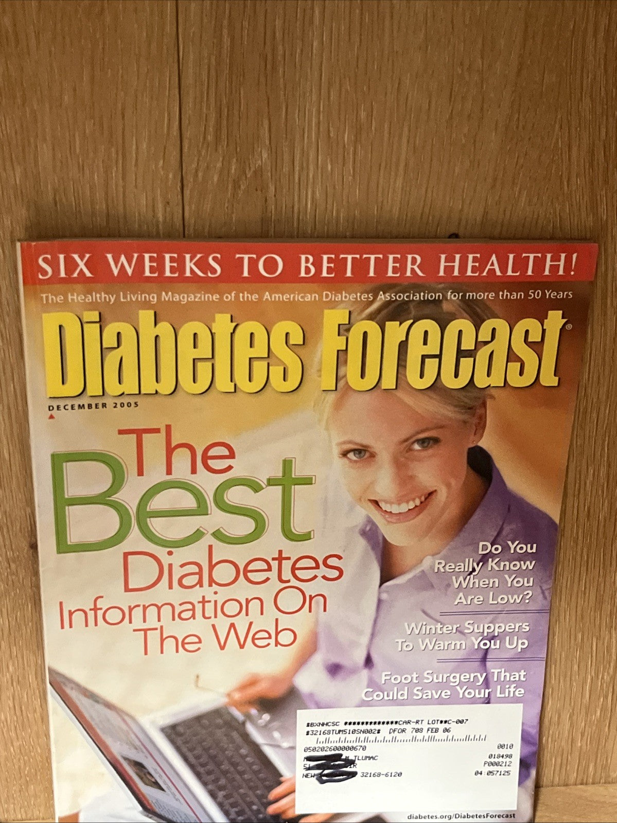 Diabetes Forecast Magazine Sets of 3 / 2005-2006
