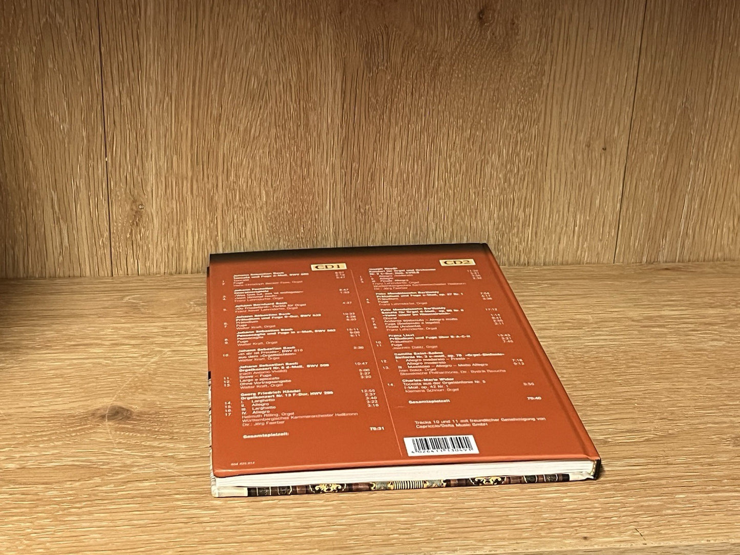 Klassik: Alles, was man kennen sollte - Orgelmusik 2 CD-set book