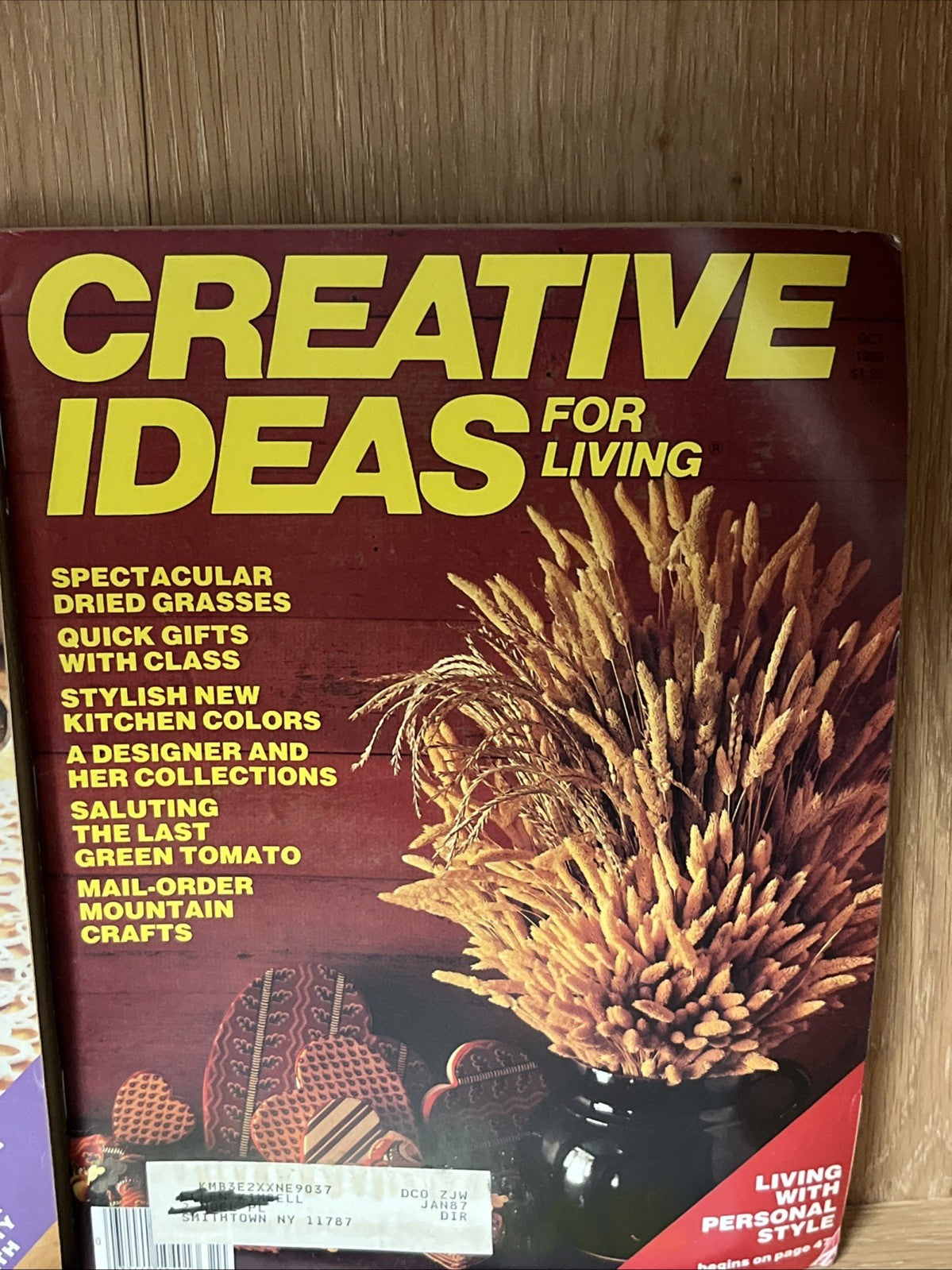 Lot of 5 Creative Ideas For Living Magazine1986/ 1988