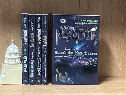 Nebador Books 1 - 5 By J.Z. Colby The Test, Journey, Selection.. SIGNED COPY