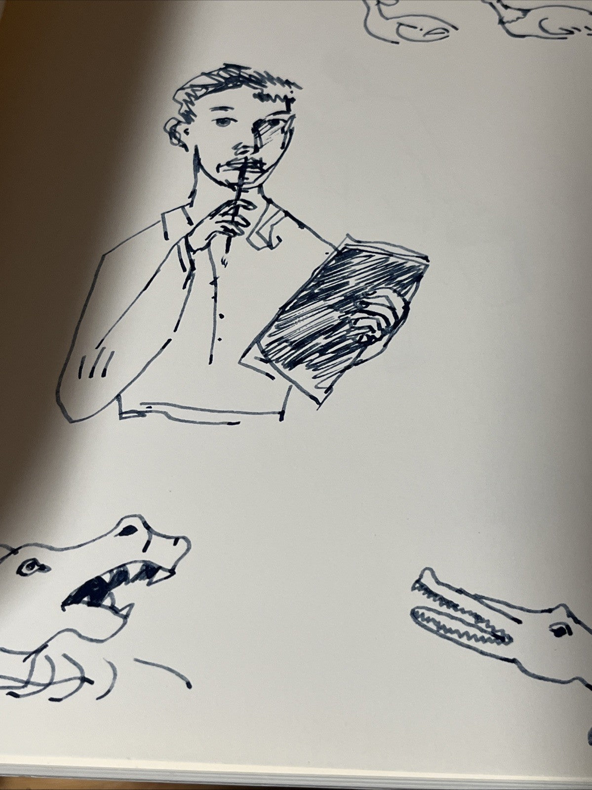 Sculture and Drawing Stephan Balkenhol
