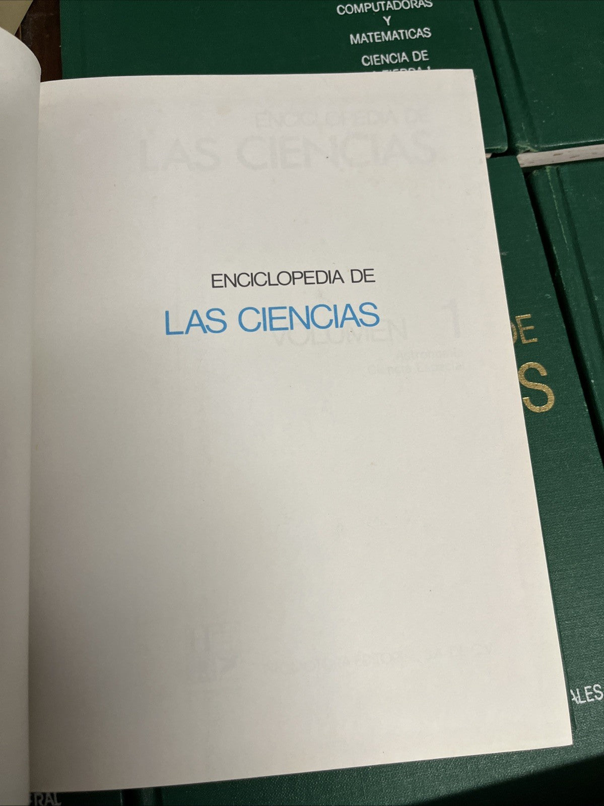 Enciclopedia De La Ciencias Tomo 1 Al 10 Promotora Editorial Grolier