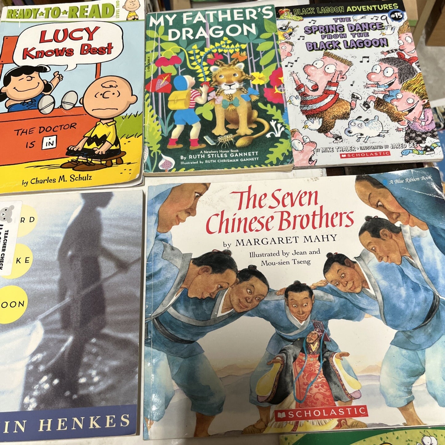 Bulk Lot of 15 Children's Paperback Picture Books Random Mix - acceptable