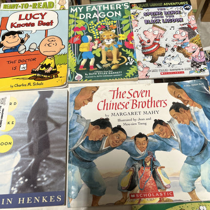 Bulk Lot of 15 Children's Paperback Picture Books Random Mix - acceptable