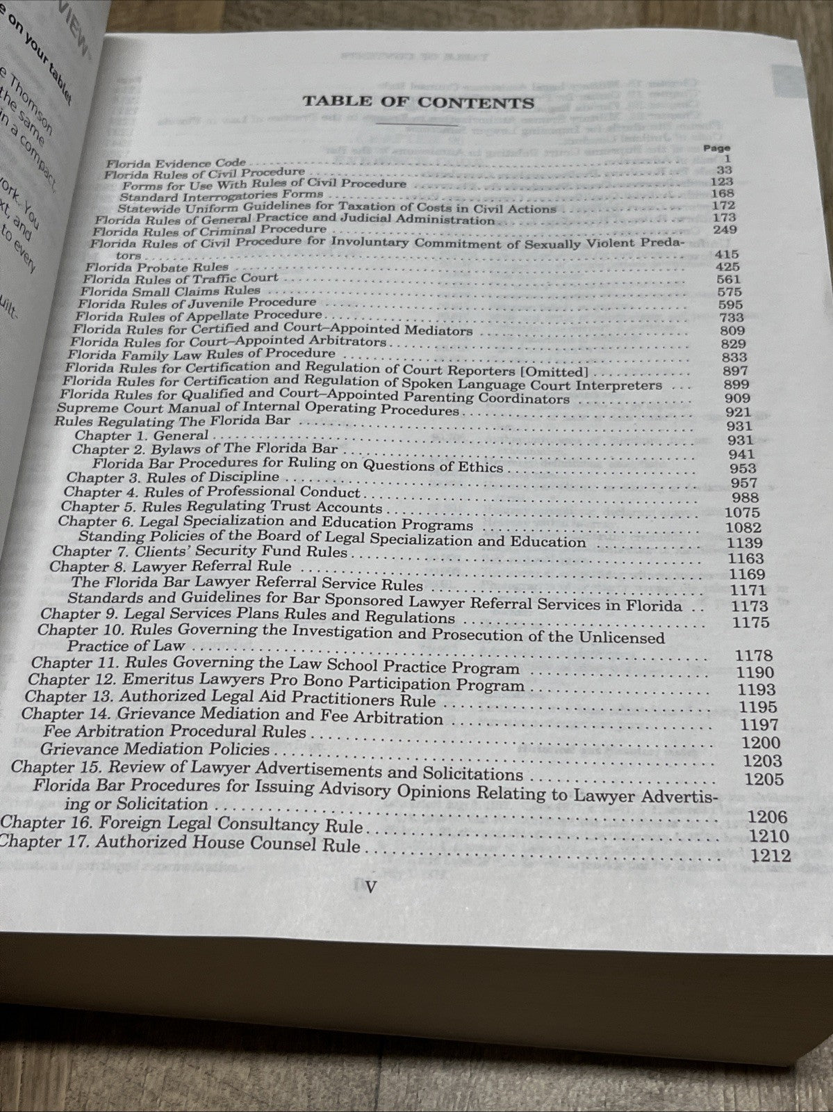 Florida Rules of Court Vol I State 2023 Thomson Reuters