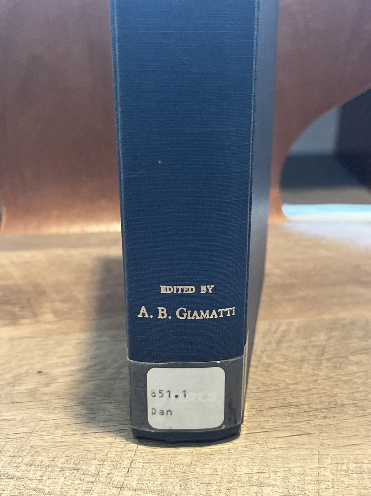 Bartlett Giamatti, A. (Ed.) Dante In America: The First Two Centuries / Edited