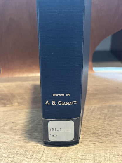 Bartlett Giamatti, A. (Ed.) Dante In America: The First Two Centuries / Edited