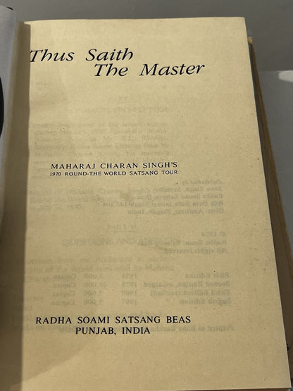 Radha Soami Satsang Beas | Maharaj Charan Singh ji & Brain Hines Book Lot  of 3