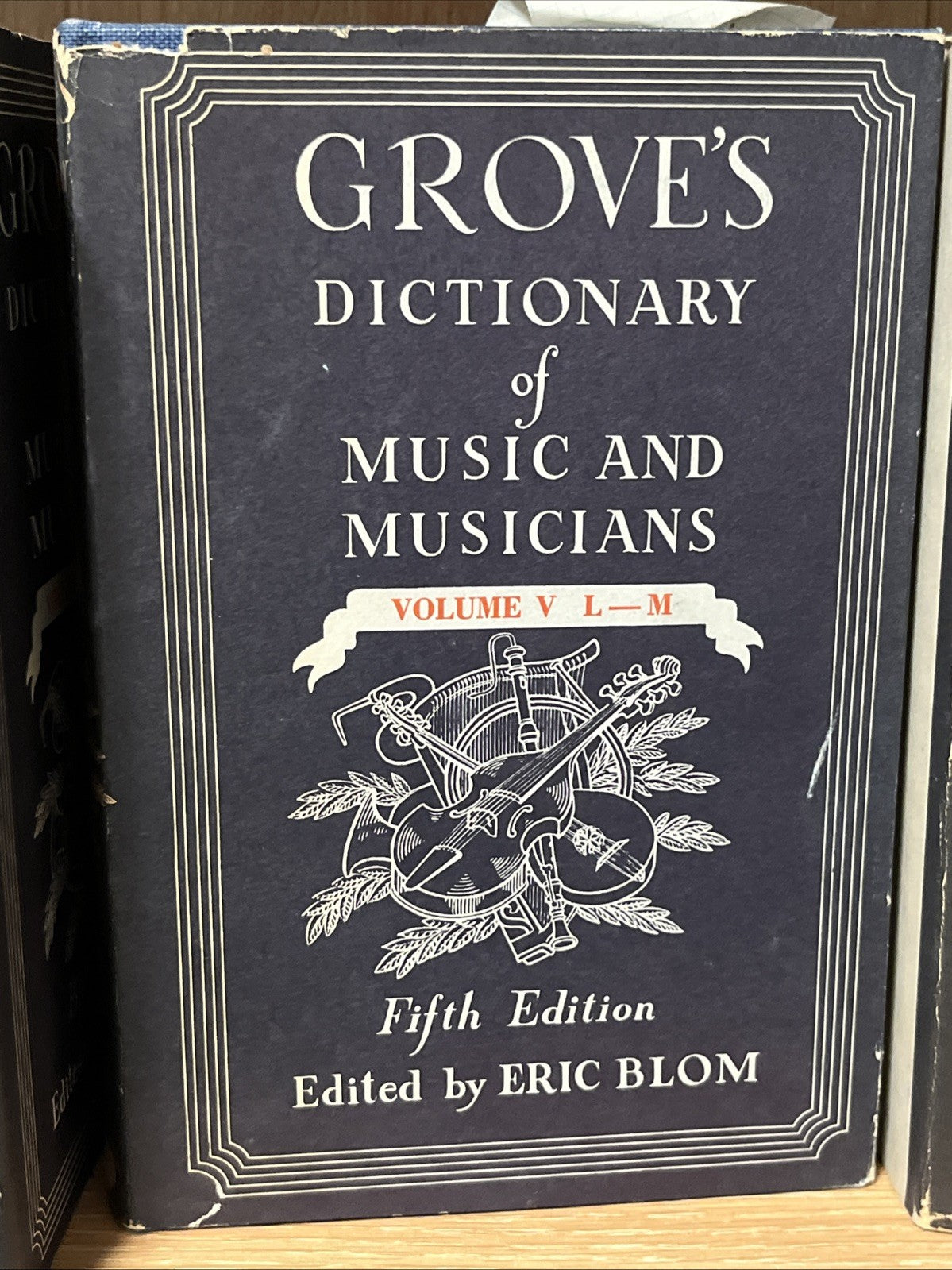Grove Dictionary of Music and Musicians 5th Ed Complete Set Vol 1 - 10 (A — Z)