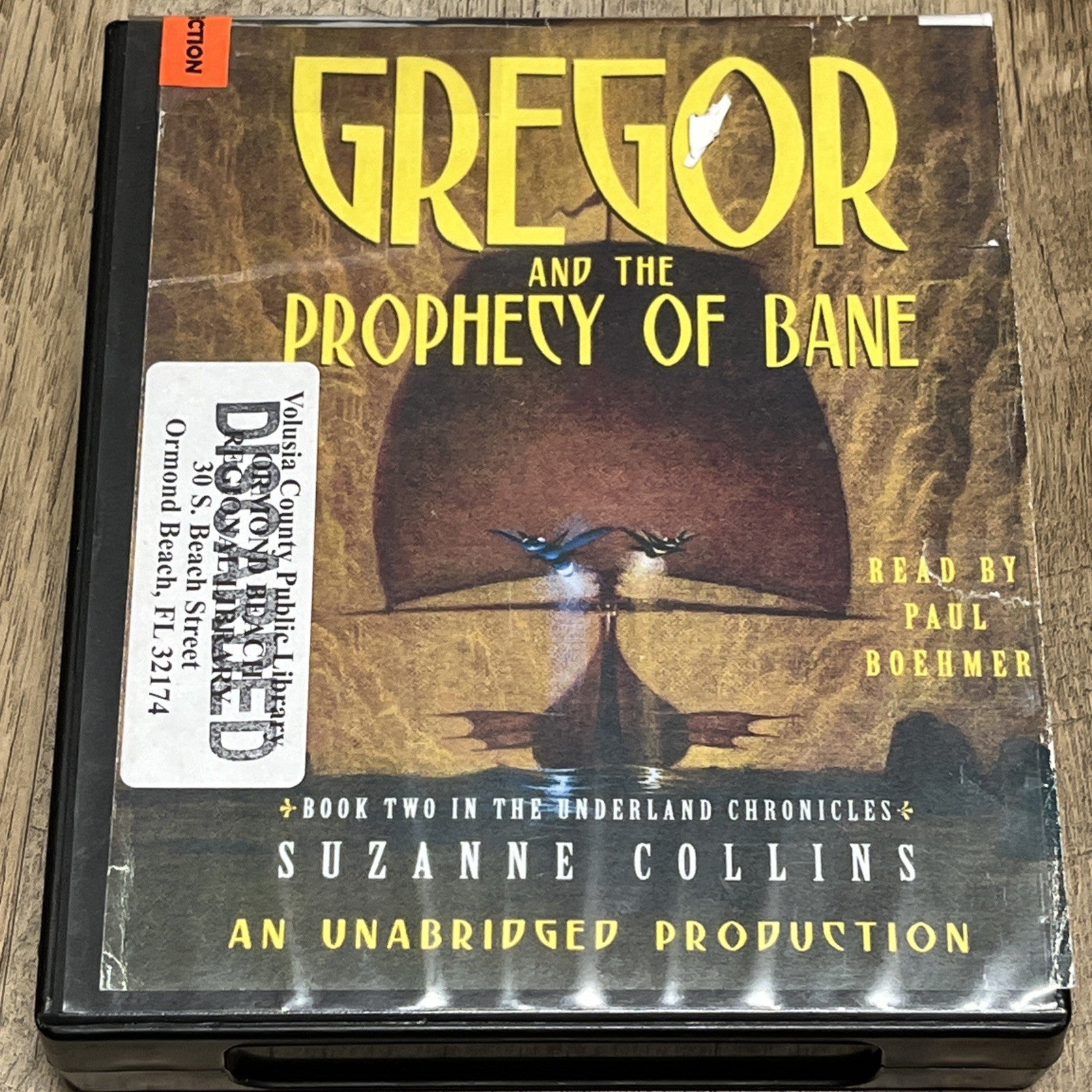 Gregor and the Prophecy of Bane:  Book Two The Underland Chronicles:  6 Audio BK