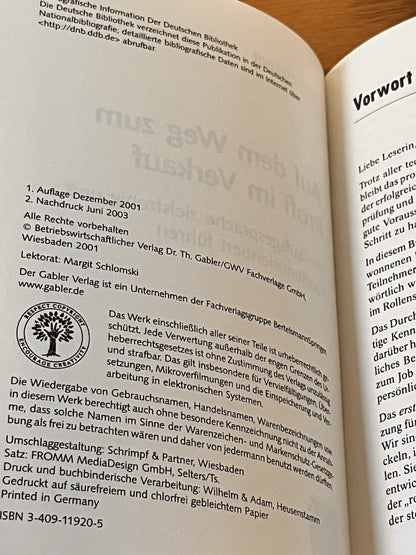 Auf dem Weg zum Profi im Verkauf - Verkaufsgespräche kundenorienti führen Herndl