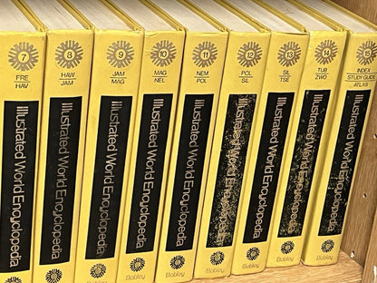 Illustrated World Encyclopedia  Volume 1 - 15 Complete Set 1972