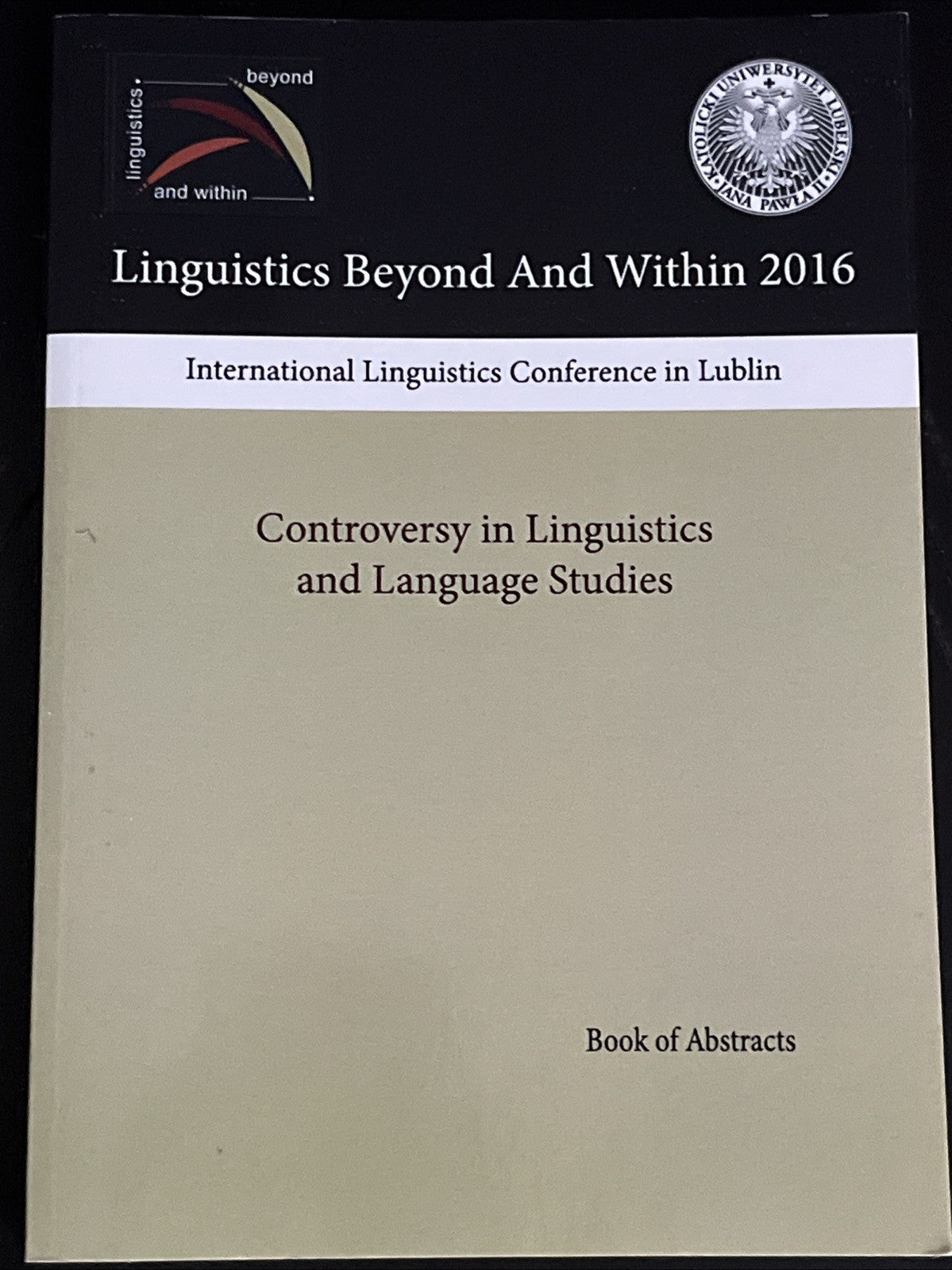 Linguistics Beyond And Within 2016 Instructional Lin conference held in Lublin