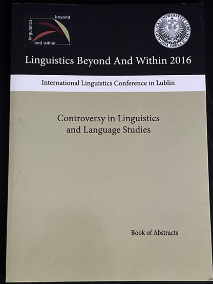 Linguistics Beyond And Within 2016 Instructional Lin conference held in Lublin