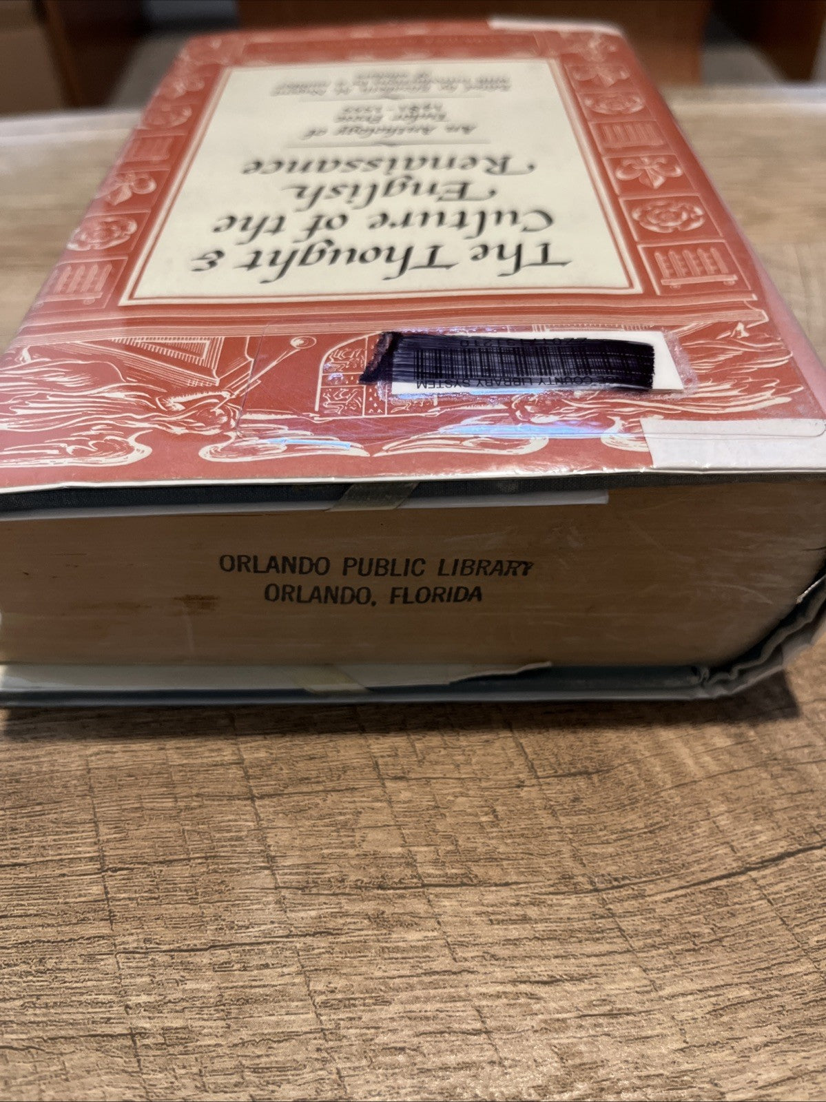 1956 The Thought & Culture Of The English Renaissance Tudor Prose 1481-1555