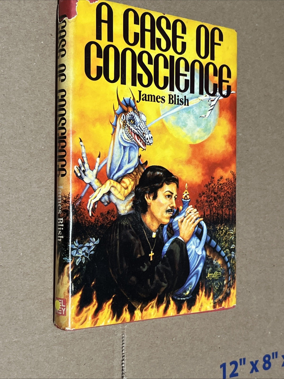 A CASE OF CONSCIENCE by JAMES BLISH 1958 Book Club Edition HARDBACK