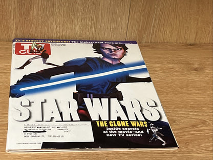 Star Wars TV Guide Double Issues Two Weeks In One -  August 11-24 2008