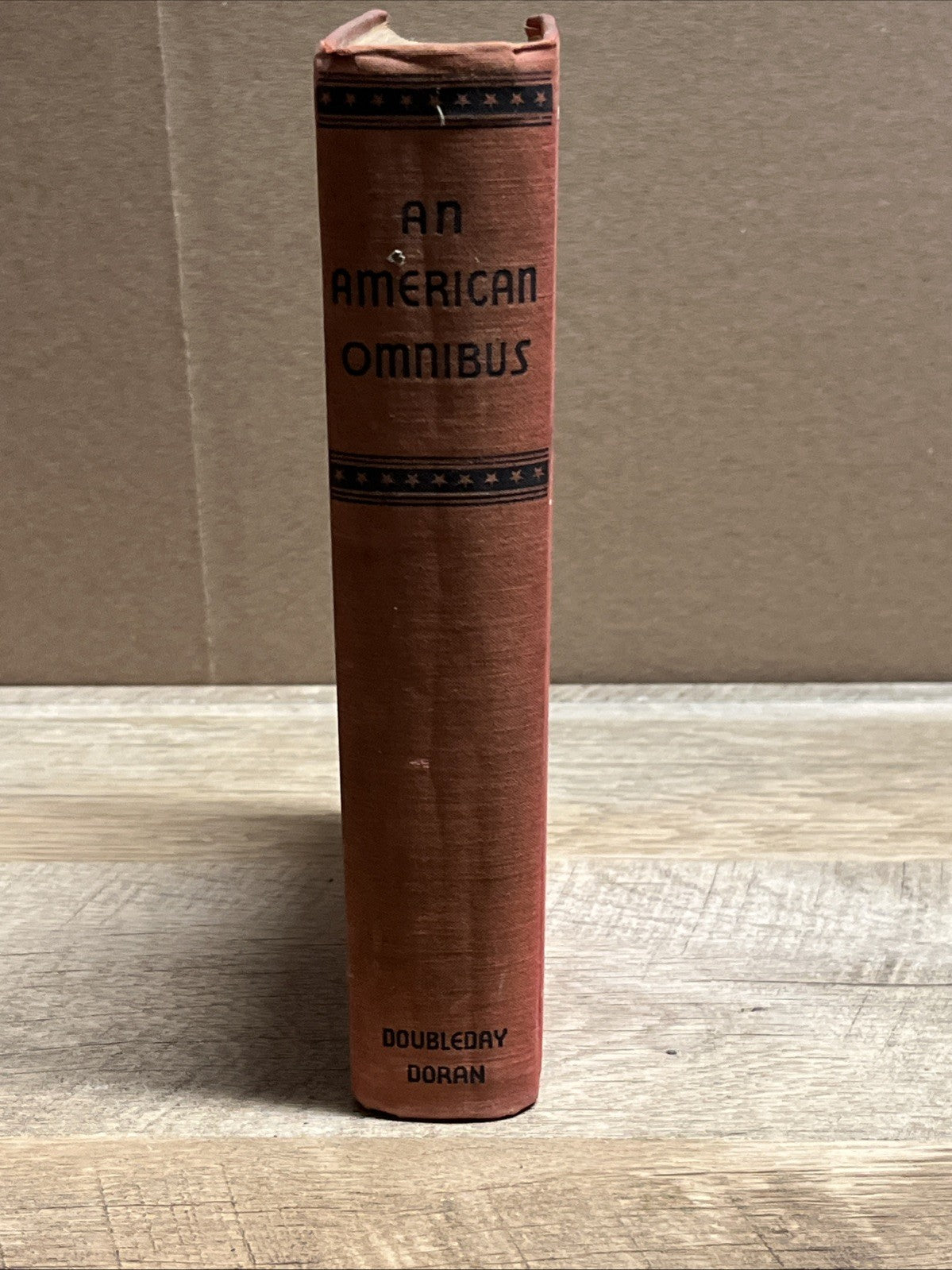 An American Omnibus with intro 1st Edition Carl Van Doren 1933 Hardcover
