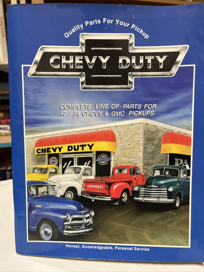 2000 CHEVY DUTY Complete Line Of Parts For 1947-54 Chevy & GMC Pickup Catalog#24