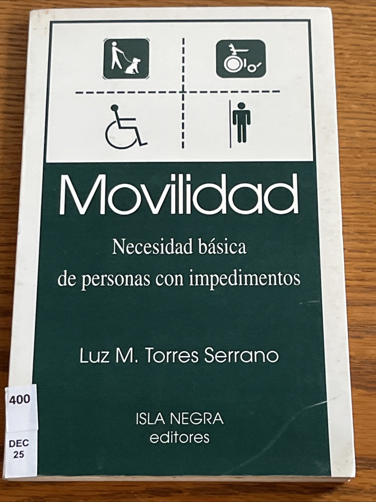 Movilidad: Necesidad básica de personas con impedimentos