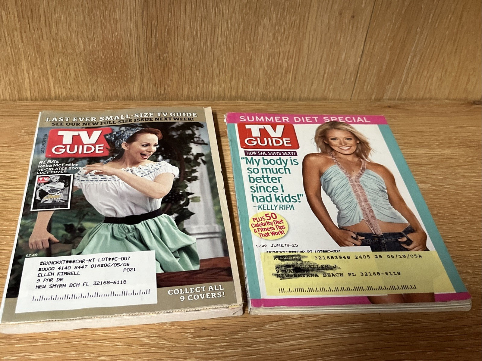 TV GUIDES LOT OF 22  MAGAZINES NCIS Dynamic Duo, Lost, Hot Bods! 2006 -2011