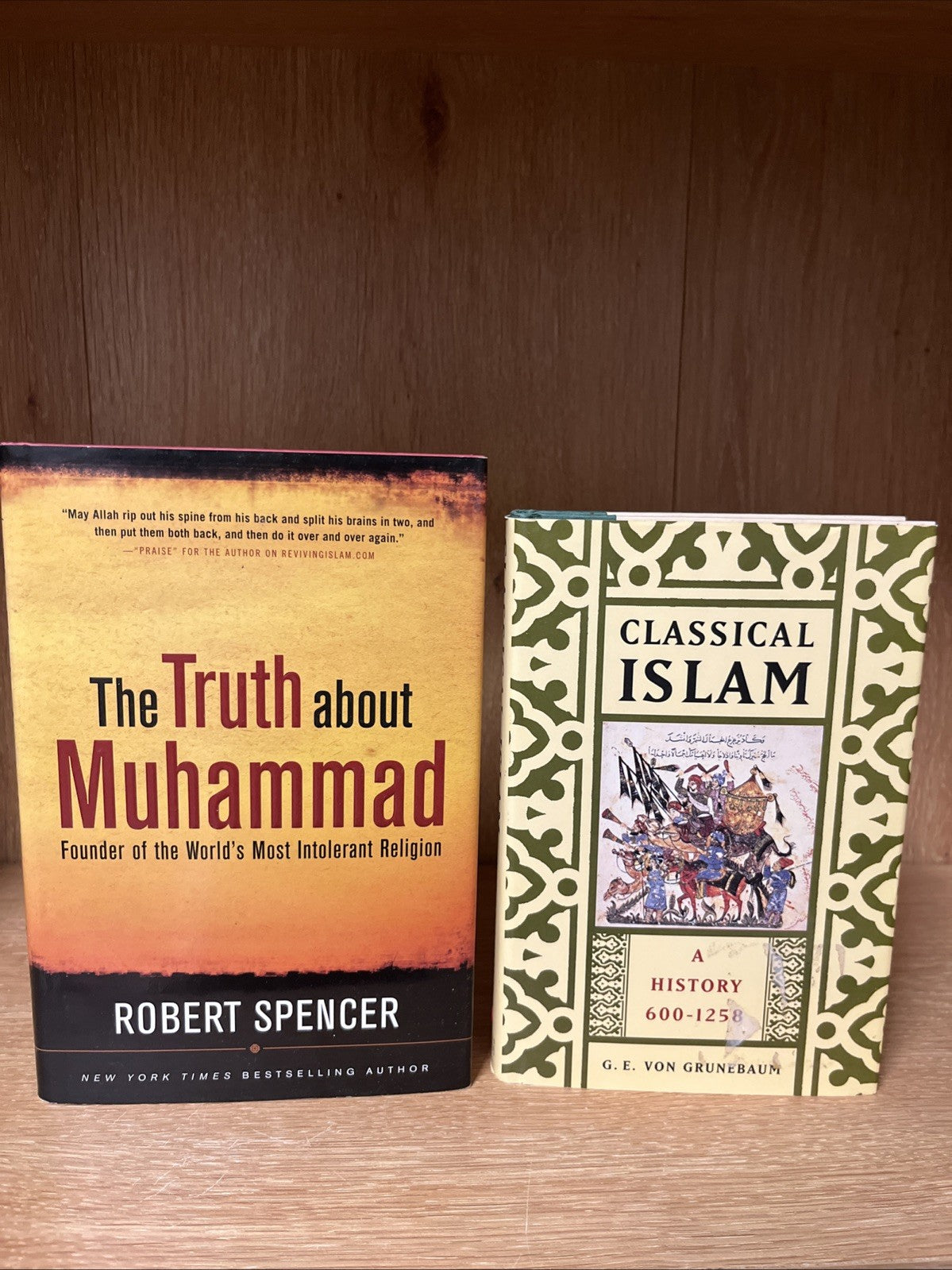 Islamic Book Lot 2 - The Truth About Muhammad Robert Spencer & Classical Islam