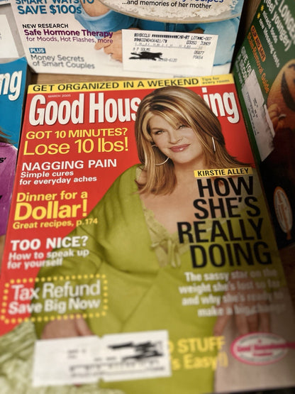 Lot Of 12 Good Housekeeping Magazine 2004/2005/2006/2008/2014