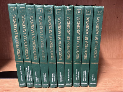 Enciclopedia De La Ciencias Tomo 1 Al 10 Promotora Editorial Grolier
