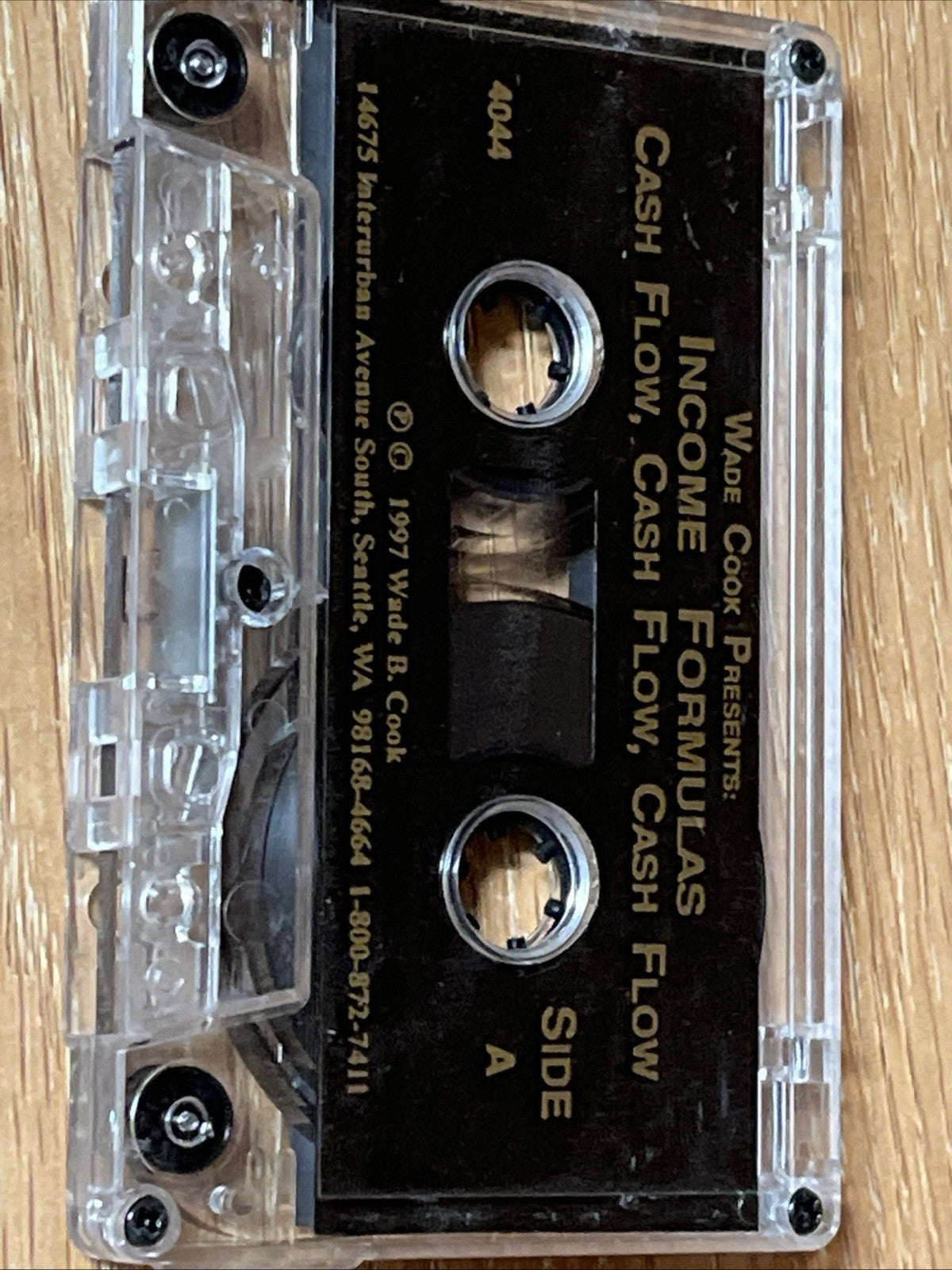 Lot of 13 Cassette Tape Cash Flow Formulas, Make Money,Financial Income Formula