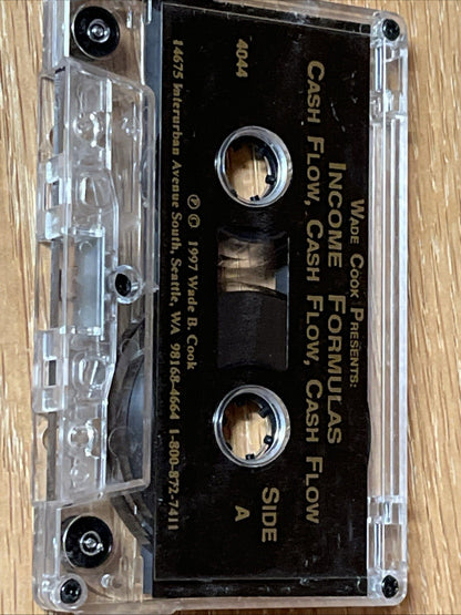 Lot of 13 Cassette Tape Cash Flow Formulas, Make Money,Financial Income Formula